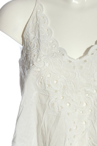 MANGO SUIT Top línea A Mujeres Top Talla EU 34 blanco look casual - Imagen 3 de 5