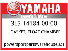 Yamaha OEM Part 3L5-14184-00-00 GASKET, FLOAT CHAMBER