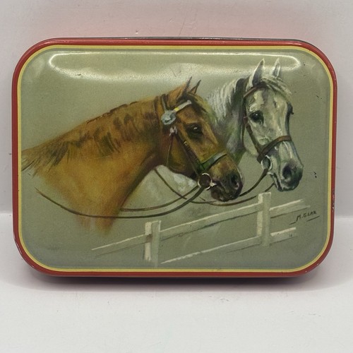 Vintage RILEY BROTHERS England Blech Pferd Grafik