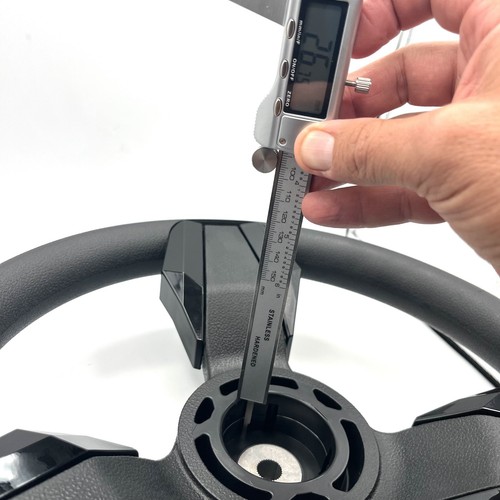 Collina Black Golf Cart Steering Wheel fits YAMAHA carts - Picture 14 of 22