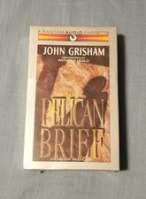 Brand New SEALED "THE PELICAN BRIEF" 1992 AUDIO BOOK (4 Cassettes) JOHN GRISHSAM