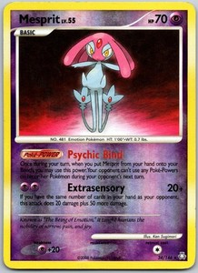 Mesprit 34/146 Legends Awakened Reverse Holo Rare