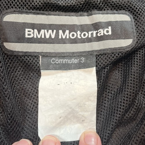 Chaqueta de carreras de motocicletas BMW Motorrad Commuter 3 para hombre talla XL negra gris - Imagen 2 de 19