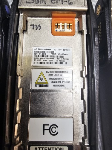 Dwukierunkowe radia SIX Motorola MOTOTRBO XPR6550 UHF - wszystkie włączone - Zdjęcie 7 z 12