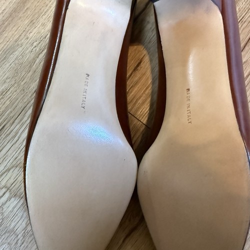 Ferragamo Women’s Shoes Size 8.5 AAA Brown Classic Pumps Quiet Luxury Western - Picture 10 of 11