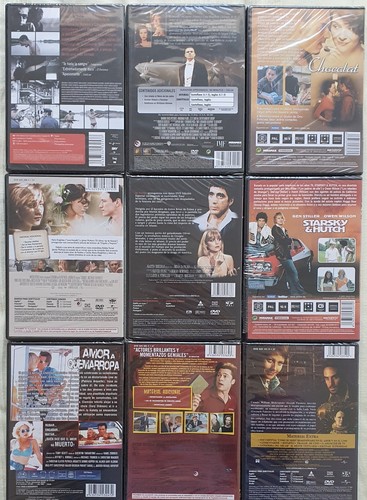9 PELÍCULAS en DVD NUEVO.Sin Abrir. ORIGINAL. Una Colección Unica. VER LAS FOTOS - Imagen 2 de 22