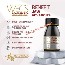 X 1 Jaw white Advance+ WECS Egg Crystal Skin collagen 5x glowing anti aging.
