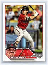 2023 Topps Series 2 Corbin Carroll RC #401 Rookie Card MLB Arizona Diamondbacks. rookie card picture