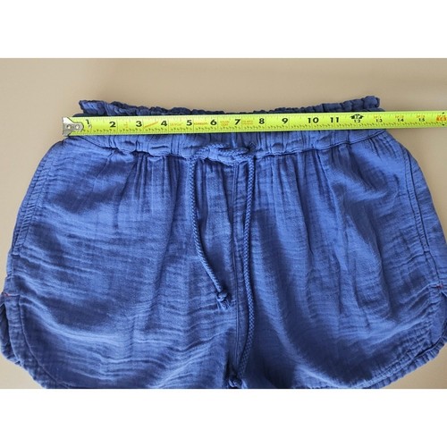 NWT XIRENA Women's Elastic Waist Gauze Starla Dolphin Short in Blue Billow S - Picture 2 of 7