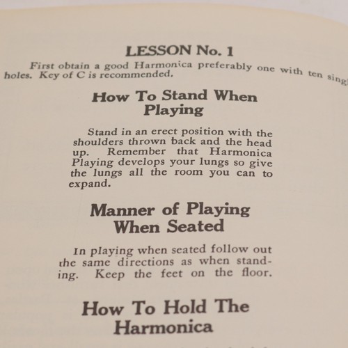 Harmonica Self Instruction Method 5 Minute Series Songbook 1926 MM Cole - Picture 6 of 8