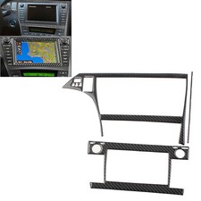 3x LHD Mittelkonsole Radio Navigation Display Abdeckung für Toyota Prius 12-15
