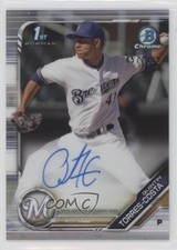 2019 Bowman Chrome Prospects Refractor 457/499 Quintin Torres-Costa Auto wx4