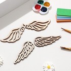 40 Pcs Angel Wings Ornaments Wall Hanging Decoration Cutouts for Crafts
