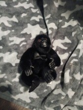 Disney Store Mighty Joe Young Gorilla Mini Bean Bag 8" Plush Vintage 