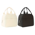  2 Pcs Tragbare Lunchtasche Picknick -Isolationsbeutel Thermal -Lunch -Tasche
