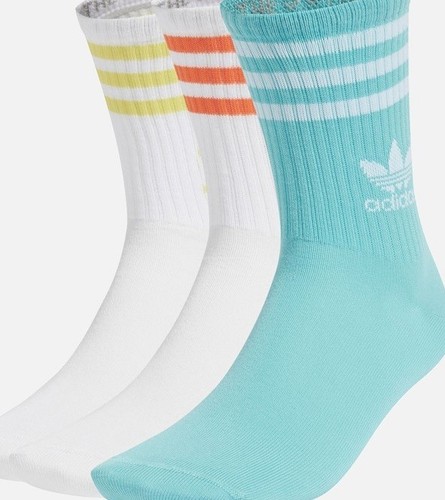 Calcetines ADIDAS Crew NUEVOS Vendedor del Reino Unido Talla 4.5-5.5 6.5-8 8.5-10 Clásicos - Imagen 2 de 3