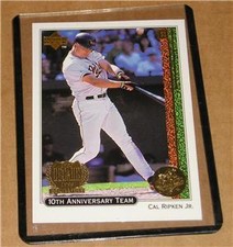 1999 Upper Deck 10th Anniversary Team Cal Ripken X5