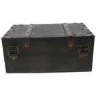  Wooden Storage Box Vintage Treasure Chest Keepsake Boxes with Lid