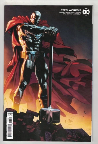 STEELWORKS #3 - MIKE DEODATO JR. CARDSTOCK VARIANT COVER - DC COMICS/2023