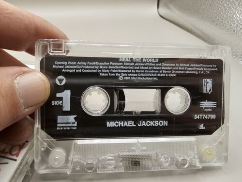 Michael Jackson – Heal The World CASSETTE - Picture 3 of 3