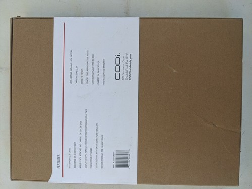 CODI C30708511 BT FOLIO KEYBOARD IPAD 10.2IN - Picture 3 of 4