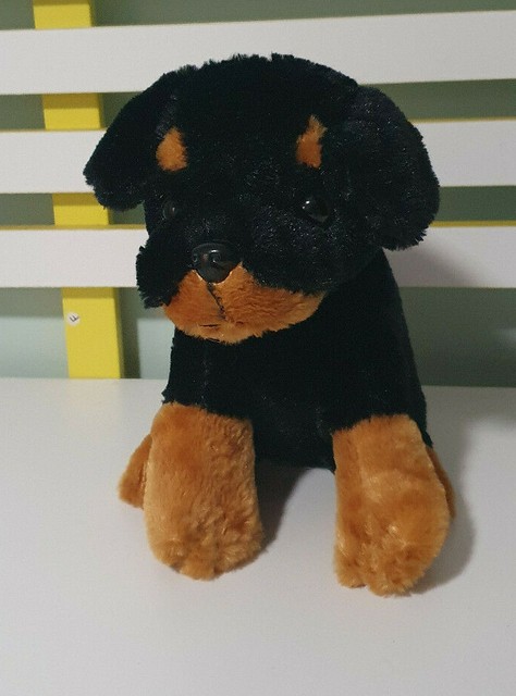 rottweiler stuffed toy
