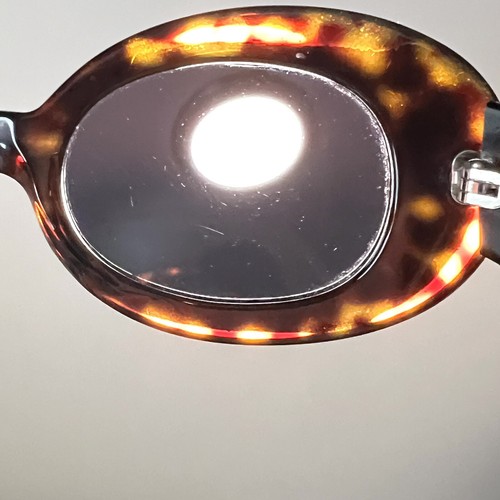 GAFAS DE SOL VINTAGE MOSCHINO M3527 OVALADAS NEGRAS 90 Hearts Deco - Imagen 9 de 14