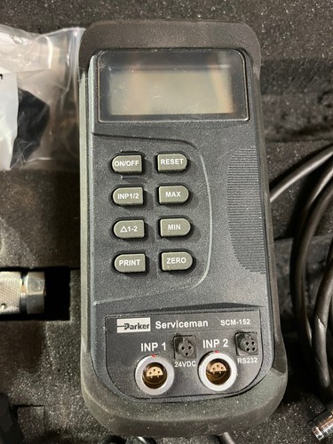 Parker SCM-152-2-02 SensoControl Serviceman Diagnostic Test Kit Plus Case - Picture 6 of 10