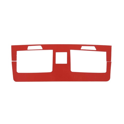 Red Carbon Car Central Control Air Condition Outlet Trim For Hummer H3 2005-2009 - Bild 12 von 12