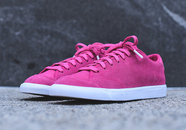 Da Uomo NikeLab tutti Corte 2 Basso Nuovi Colori Brillanti Rosa 864719-600 EU 38.5