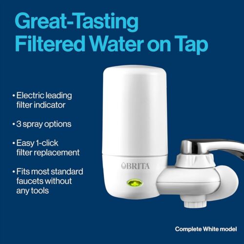 Advanced Faucet Filter System: 99% Lead Reduction & Change Indicator, Chrome - Picture 6 of 12