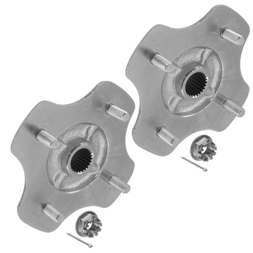 2 Rear Axle Wheel Hub W/Nut For Honda TRX200 Sx TRX200D Fourtrax 200 2X4 1986-97 - Picture 8 of 8