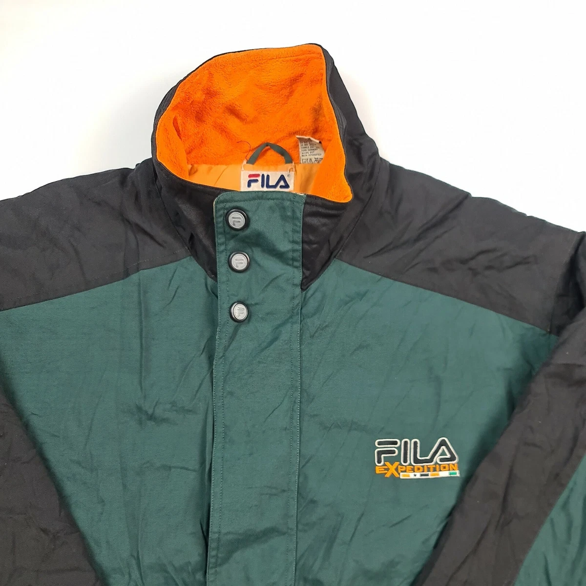 Fila shop jacket green