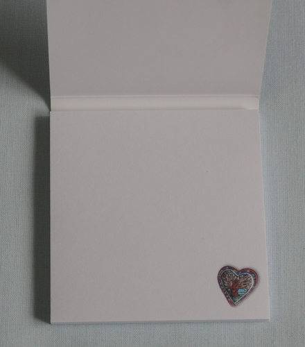 1x Klebezettel Haftnotizen Baum HERZ  7,2 x 7,2 cm 50 Blatt Notizzettel - Bild 2 von 3