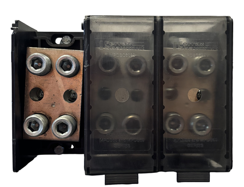 Ferraz Shawmut MPDB68093 Power Dist Block 760A CU Only 1000V 3P 10kA Screw Mnt - Picture 6 of 8