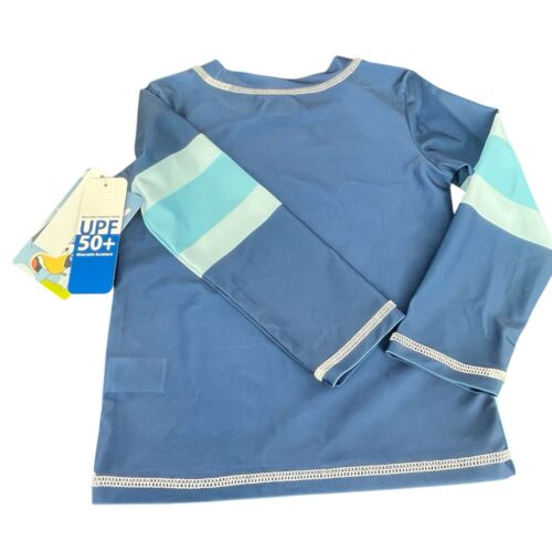 New! Bluey Kids Disney Swimsuit Top Shirt Toddler Size 2T UPF 50 Long Sleeve - Picture 4 of 5
