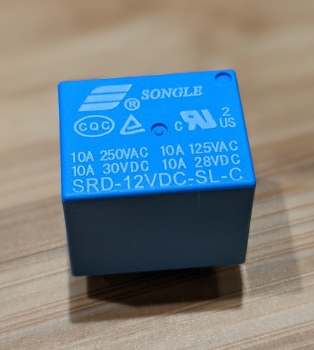 5V / 12V Mini Songle Relais SPDT 5-Pins PCB - Bild 2 von 6