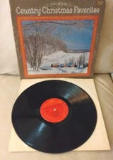Country Christmas Favorites C 10876 Vinyl LP Record Album