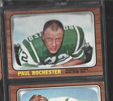 1966 Topps #100 paul Rochester Jets XF/NM