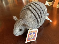 Zoona Armadillo Realistic Plush Gray Wildlife Stuffed Desert Animal Collectible