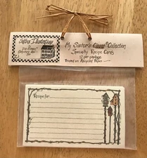 Saltbox Illustrations Specialty Recipe Cards BIRDHOUSES 12 cards Deb Strain  NEW