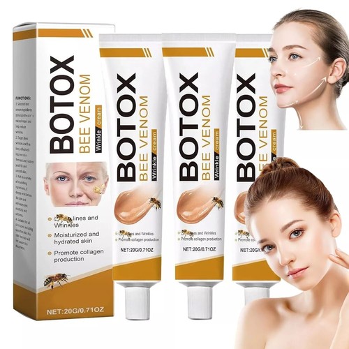 3 Pcs Bee Venom Wrinkle Cream, Bee Venom Anti-Wrinkle Firming Cream, Bee Venom M - Picture 23 of 24