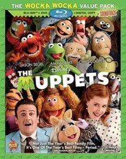 NEW The Muppets (Blu-ray/DVD, 2012) With Soundtrack Wocka Wocka Value Pack