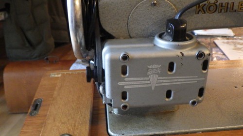 Köhler Altenburg Koffer Nähmaschine ca 1958 ca. 65 Jahrealt, wunderbarer Zustand - Bild 7 von 12