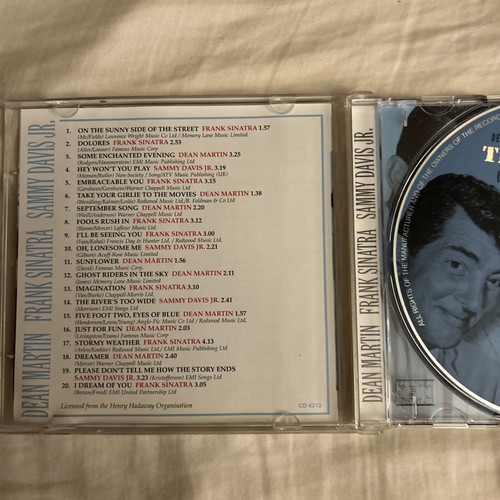 The Rat Pack On The Sunny Side Of The Street CD Used Complete Morton Plant Mease - Picture 4 of 4