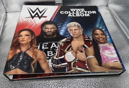 Album collector officiel WWE Wrestling Premier Fan - rangement pour pièces de 15 x 32 mm - Photo 2/11