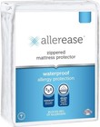 Aller-Ease Waterproof Zippered Mattress Protector, Full/ 54in x 75in, White