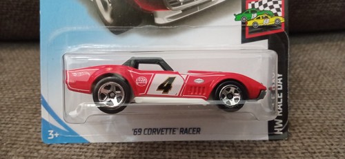 Hot Wheels '69 CORVETTE RACER GUM BALL 3000 173/250 Totalmente Nuevo - Imagen 2 de 7