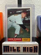 1961 Topps - Jack Fisher #463 EX-NMT+