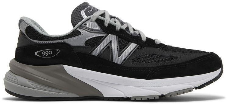Size 10.5 - New Balance 990v6 Made in USA Black Silver for Size 10.5 - New Balance 990v6 Made in USA Black Silver for